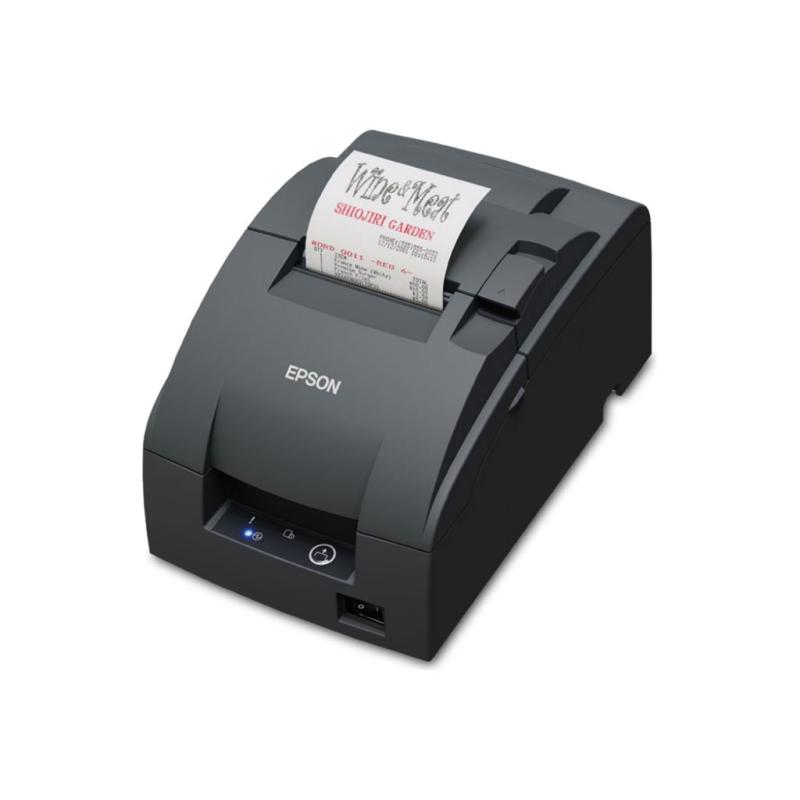 Epson TM-U220IIB, ERC38B, Cutter, USB, dunkelgrau