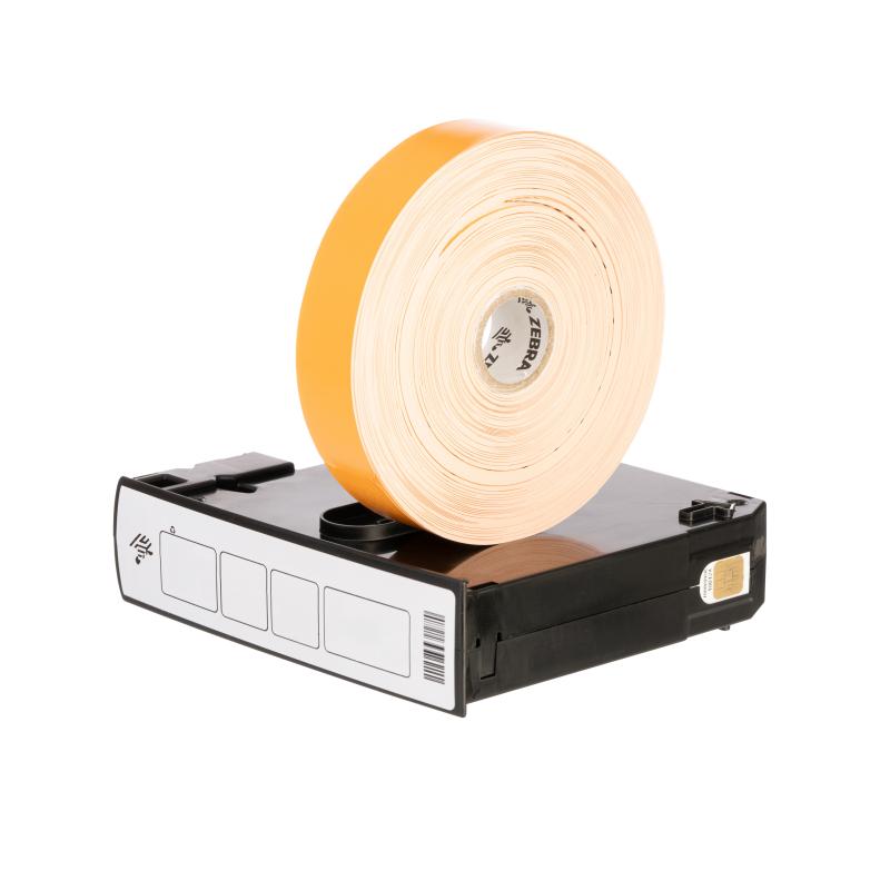 Z-Band Splash Armbänder für Zebra HC100 Drucker, 6x Cartridges (350 Bänder pro Cartridge), orange