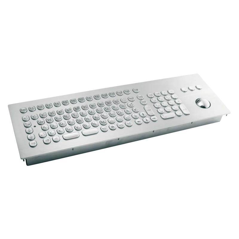 Tastatur InduSteel® 105 TB Modul TKV-105-TB38V-MODUL-USB-DE  IP65 (statisch), IP54 (dyn.)