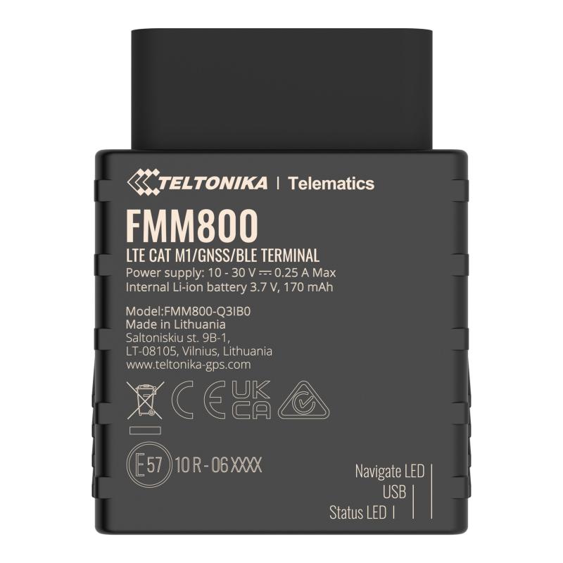 Teltonika FMM800 M1 Plug & Play Tracker mit 4G LTE Cat M1