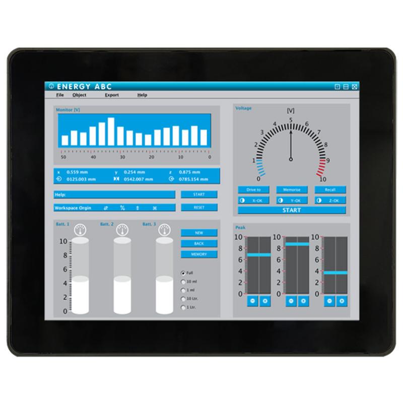 Panelmaster 1214, 12.1" Panel PC, Atom x7835RE, 8GB, 128GB SSD