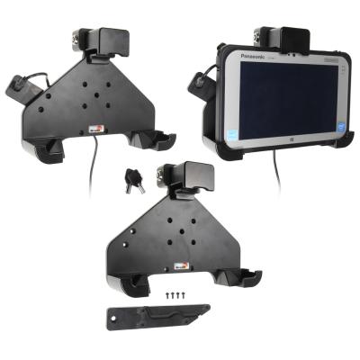 Halterung, Kugelgelenk (Tilt Swivel), mit Verschluss, Schloss mit zwei Schl&uuml;sseln, Kabelbefestigung,