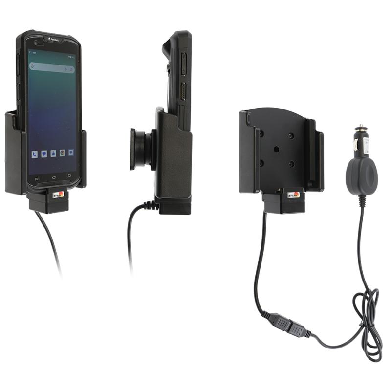 Brodit Aktiv Halterung mit Zigarettenanz&uuml;nder-Stecker - Newland MT93