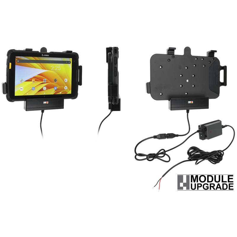Brodit Aktiv Halterung f&uuml;r eine feste Installation - Zebra ET45 8 Mit Easy-switching system.