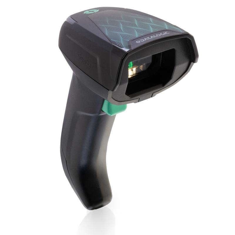 Datalogic Gryphon GM4600, 2D, HP, Kit (USB), Qi, schwarz