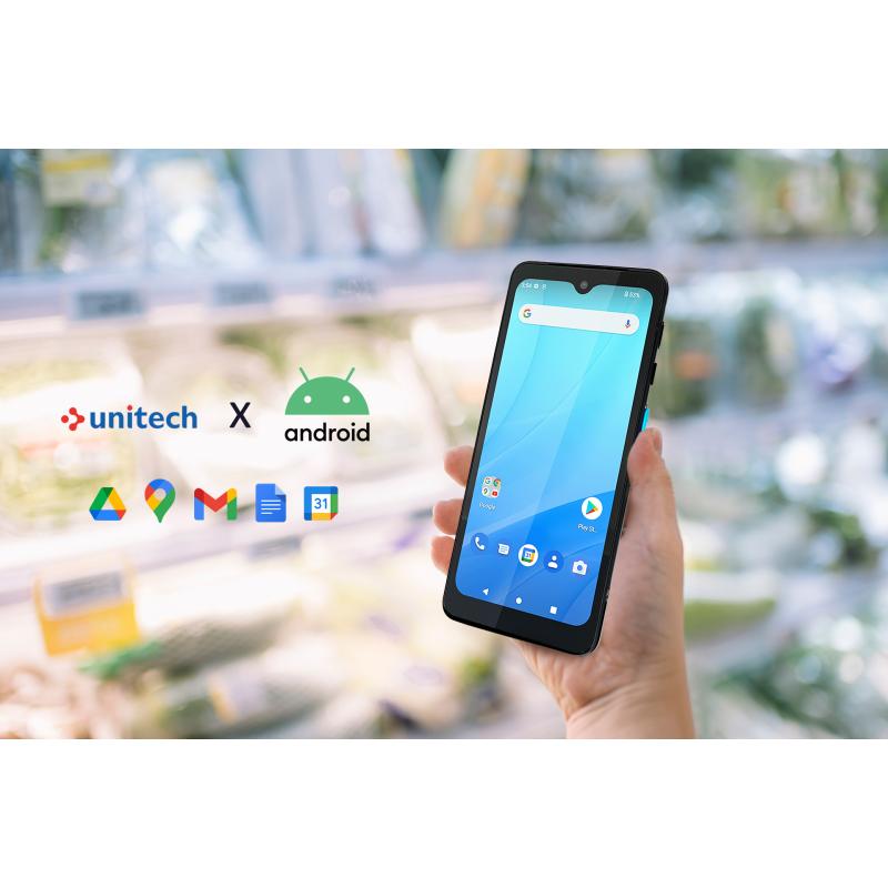 Unitech PA768 - 6,3", WLAN + 5G, Android 12, 6/64, 2D (N6803FR), bumper