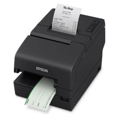 Epson TM-H6000VI, Cutter, MICR, USB, RS232, Ethernet, OPOS, schwarz