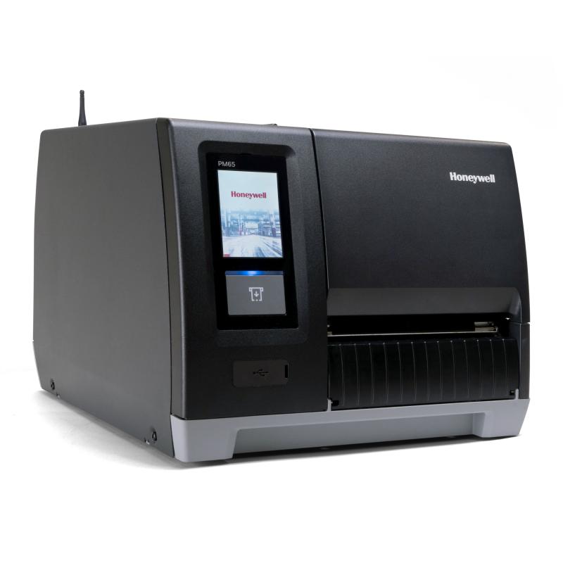 Honeywell PM65 Industrie Etikettendrucker, Thermotransfer, 300 dpi, USB, LAN, RS232, Touchscreen