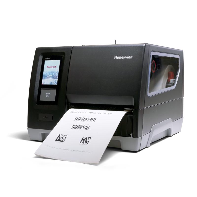 Honeywell PM65 Industrie Etikettendrucker, Thermotransfer, 300 dpi, USB, LAN, RS232, Touchscreen