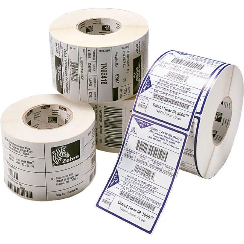 Zebra ZeroLiner 4500D, Linerless, Etikettenrolle, Thermopapier, permanent klebend, Rollenbreite: 50m
