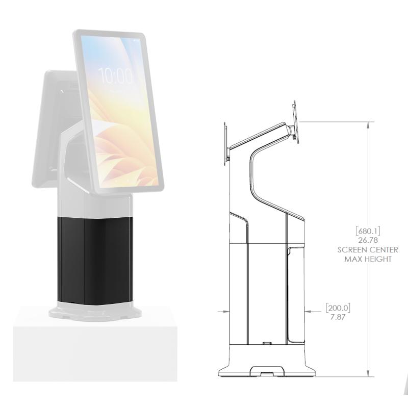 Zebra KC50, Standverl&auml;ngerung um 269mm