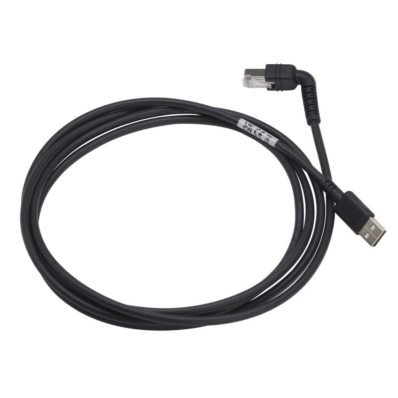 Verbindungskabel USB, L&auml;nge: 0.6 m, , angewinkelt