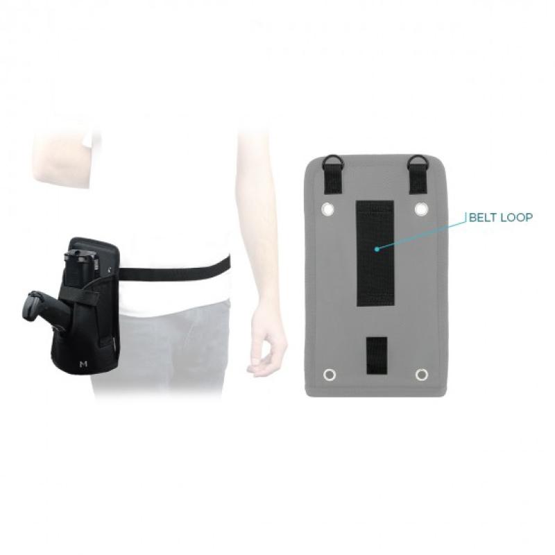 Mobilis Holster L Pistolengriff + G&uuml;rtel + Beingurt 031004