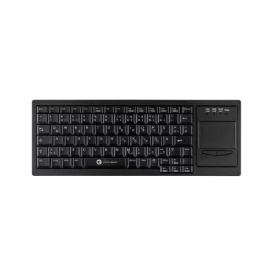 Tastatur Cleantype&reg;  Xtra Touch WL TKL-083-GCQ-TOUCH-RF-BLACK-USB-DE n/a
