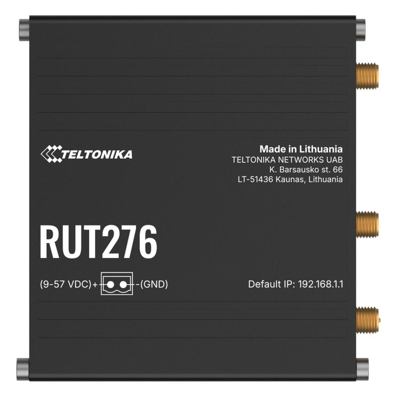 Teltonika RUT276 kompakter RedCap 5G Router