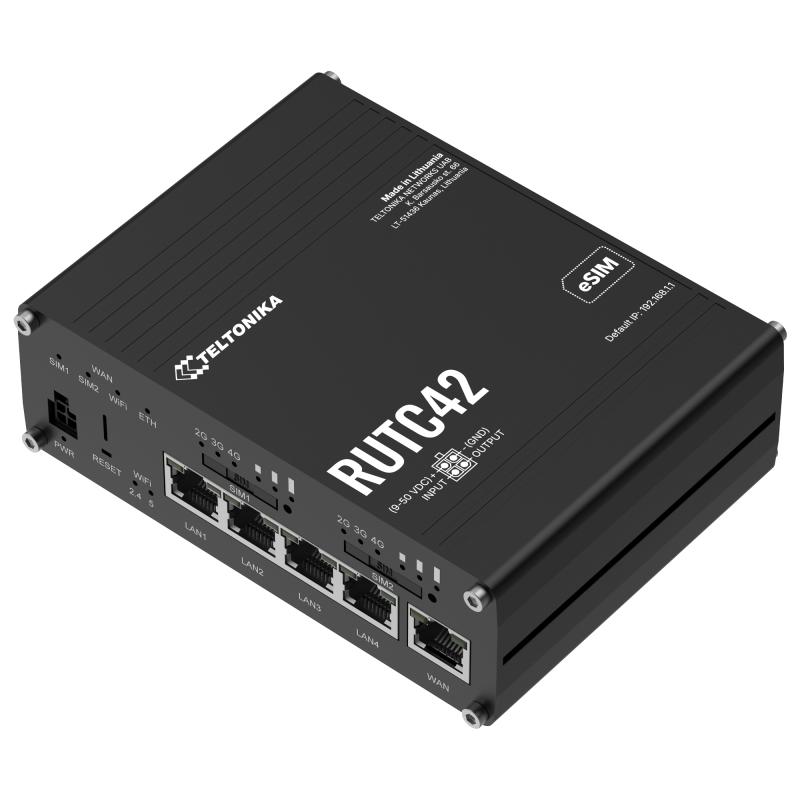 Teltonika RUTC42 Dualer Modem Edge Router